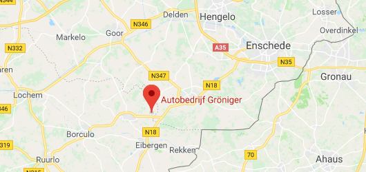 Autobedrijf Gröniger locatie